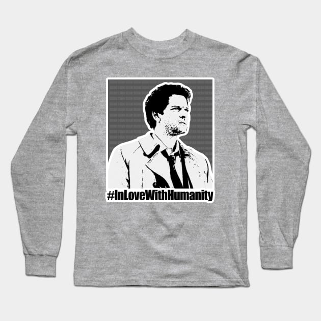 In love with Humanidean Long Sleeve T-Shirt by SuperSamWallace